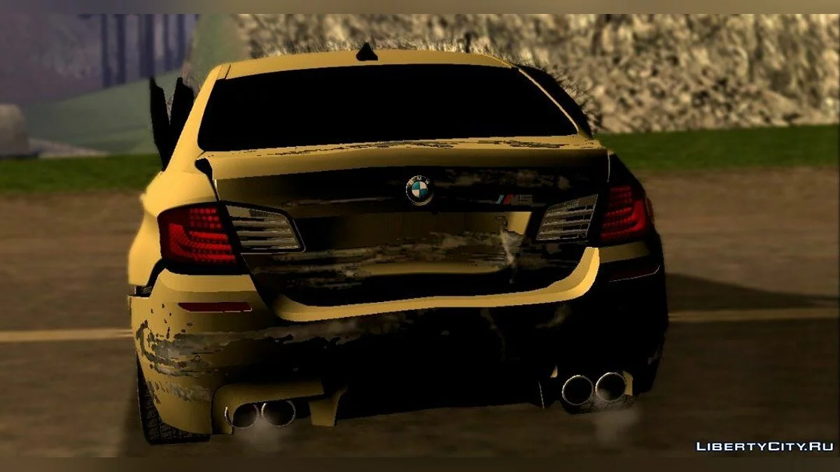 BMW 5 series F10 / GTA سان أندرياس (iOS، أندرويد)