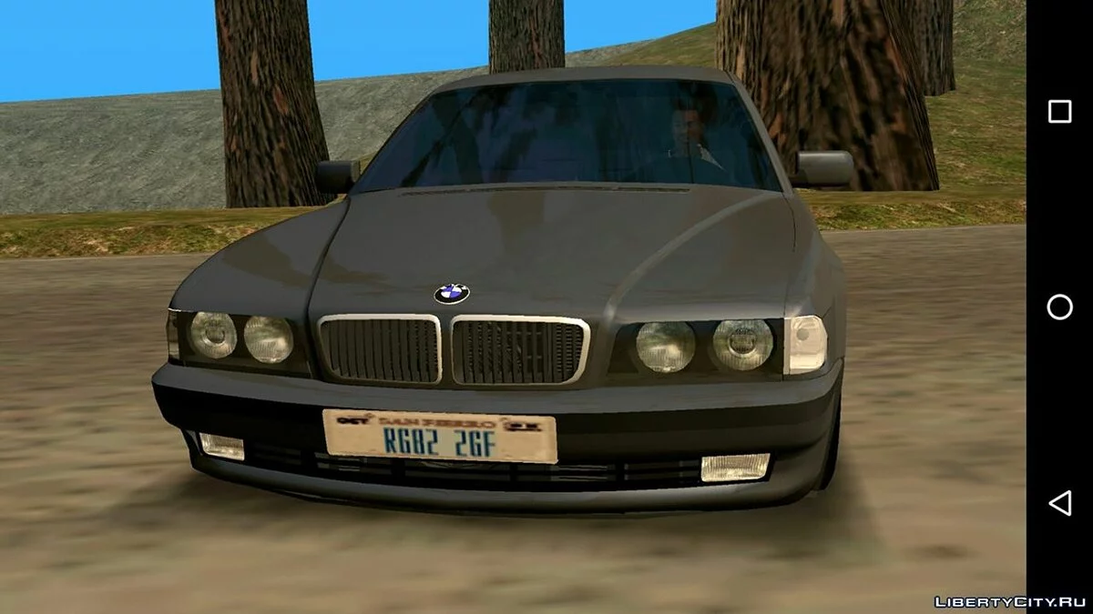 BMW 7 E38 750i (DFF only) / GTA San Andreas (iOS, Android)