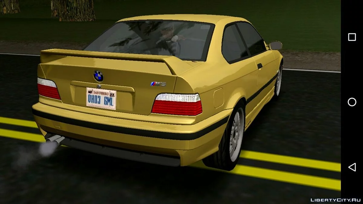 BMW M3 E36 (DFF only) / GTA San Andreas (iOS, Android)
