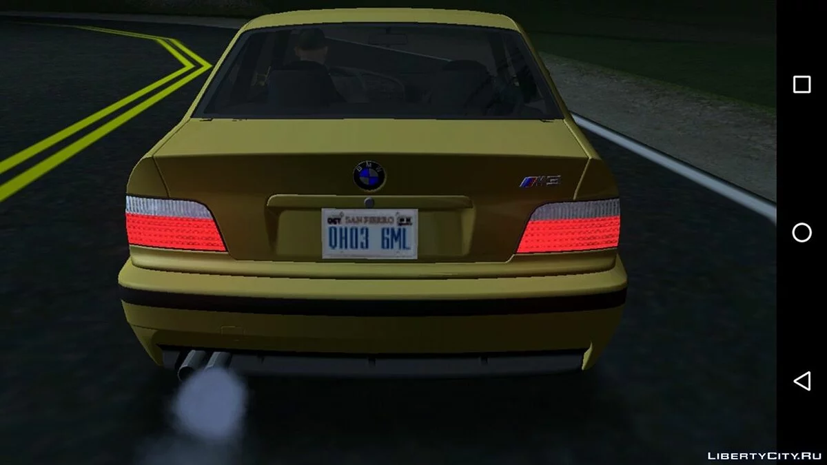 BMW M3 E36 (DFF only) / GTA San Andreas (iOS, Android)