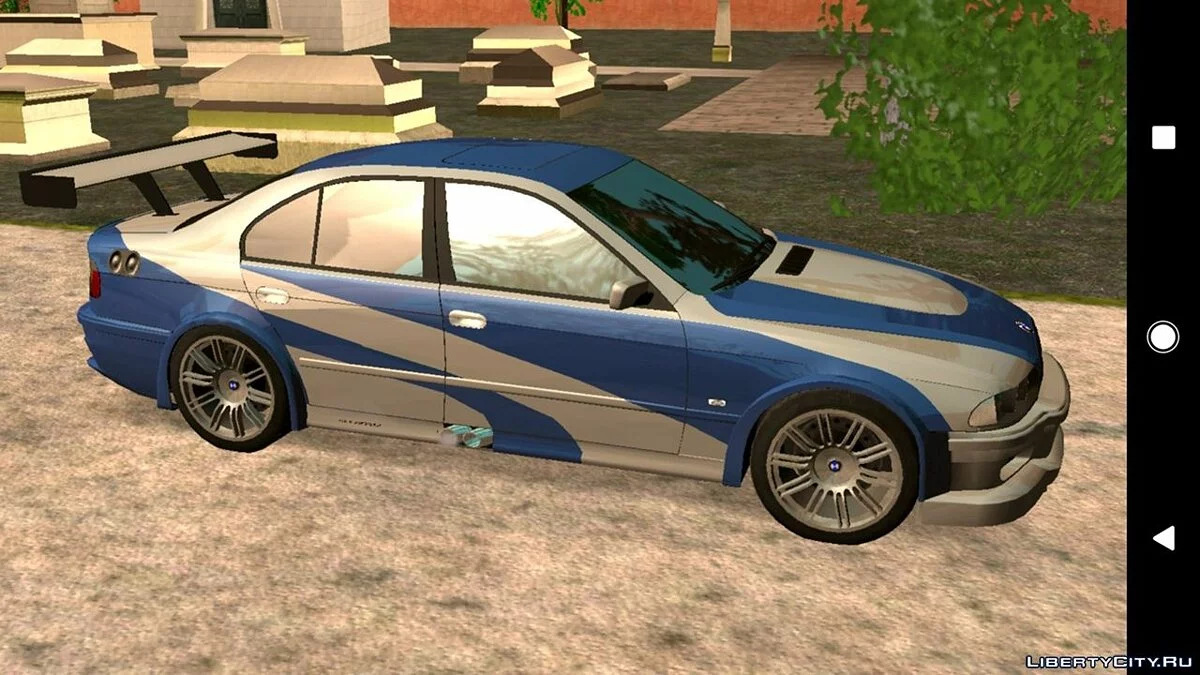 BMW M5 E39 GTR MW Style (DFF only) / GTA San Andreas (iOS, Android)