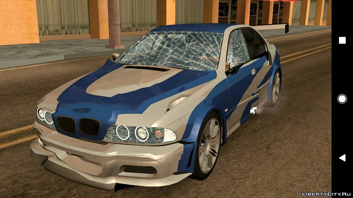 BMW M5 E39 GTR MW Style (DFF only) / GTA San Andreas (iOS, Android)