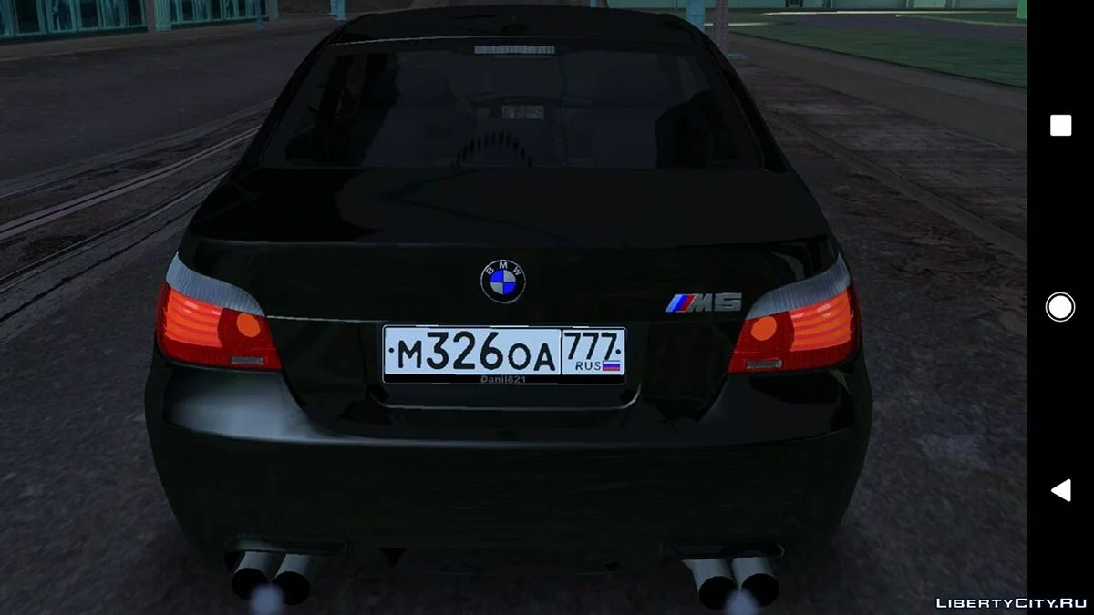 BMW M5 E60 v3.0 (DFF only) / GTA San Andreas (iOS, Android)
