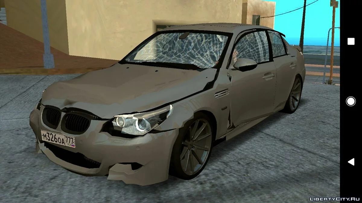 BMW M5 E60 v3.0 (DFF only) / GTA San Andreas (iOS, Android)