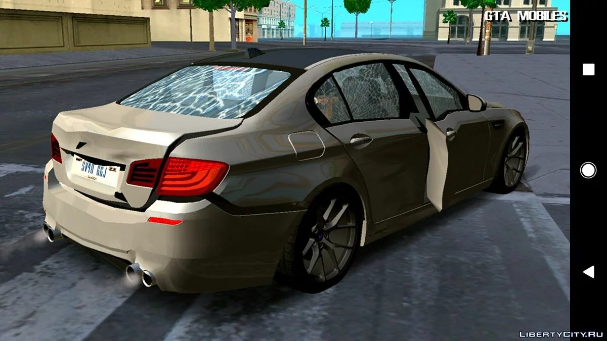 BMW M5 F10 v2.0 (DFF only) / GTA San Andreas (iOS, Android)
