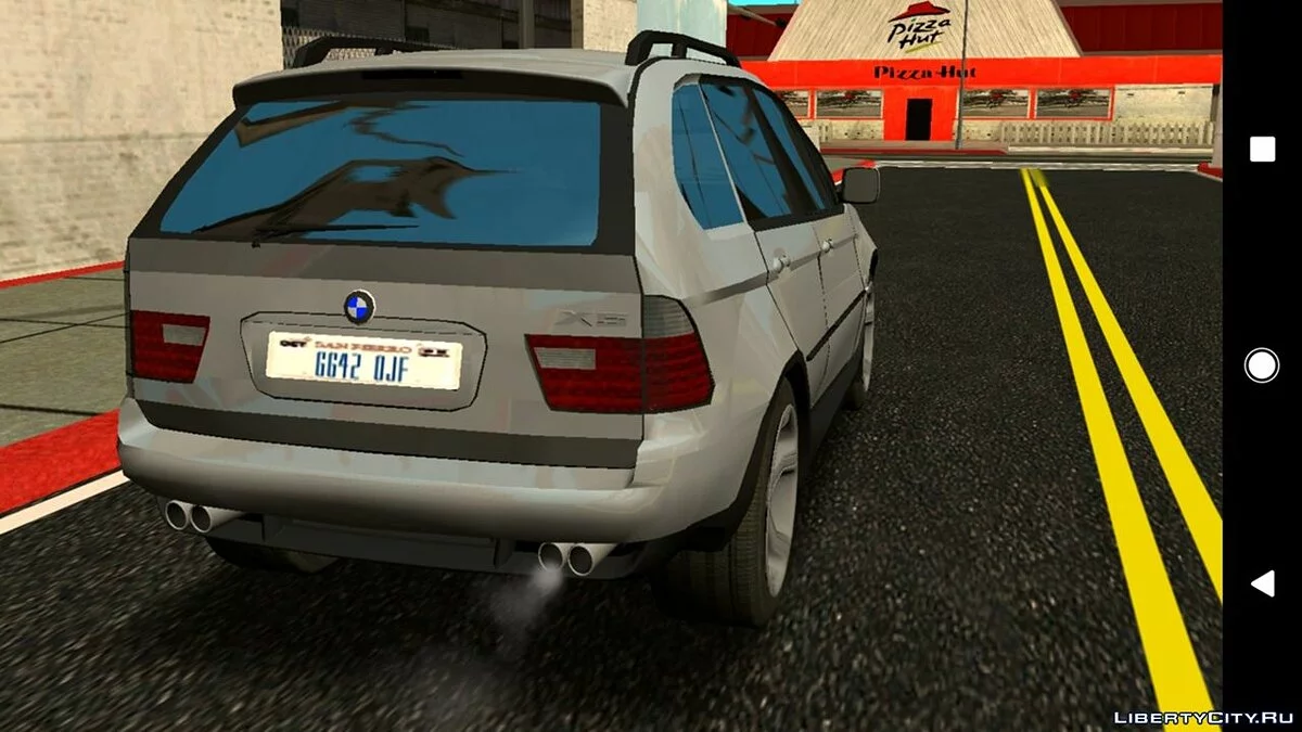 BMW X5 E53 Low Poly (only DFF) / GTA San Andreas (iOS, Android)