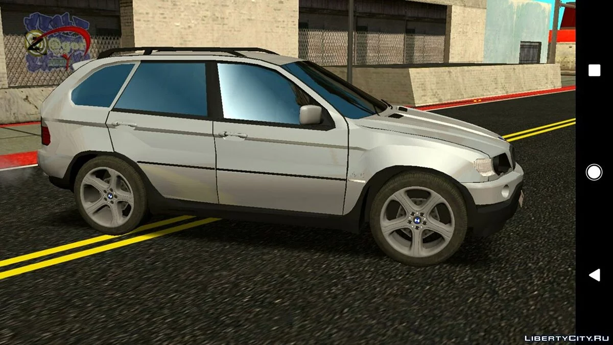 BMW X5 E53 Low Poly (only DFF) / GTA San Andreas (iOS, Android)