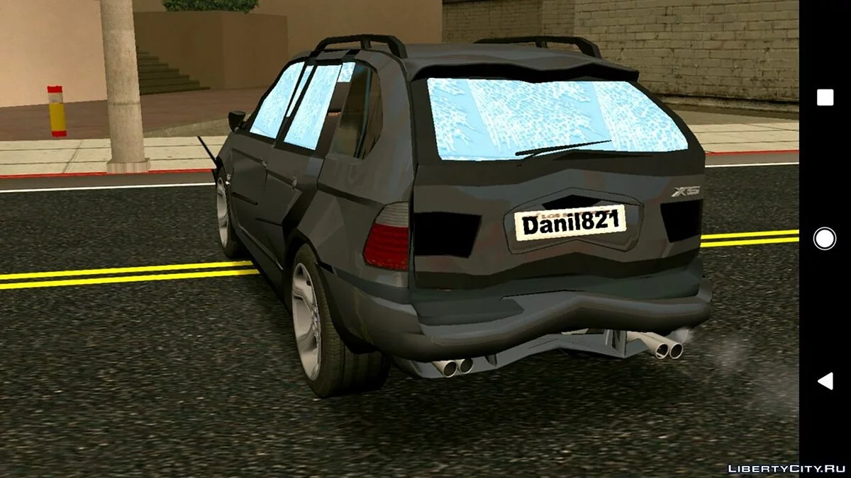 BMW X5 E53 Low Poly (only DFF) / GTA San Andreas (iOS, Android)