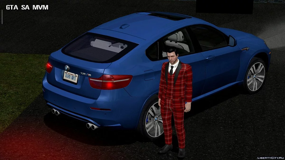 BMW X6M + Vinyls / GTA San Andreas (iOS, Android)