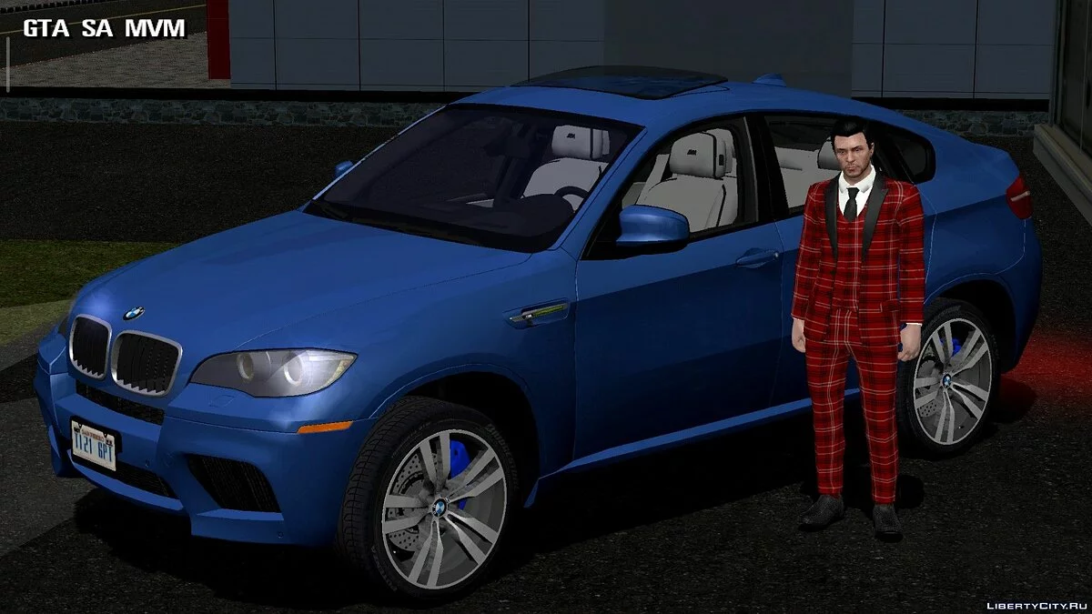 BMW X6M + Vinyls / GTA San Andreas (iOS, Android)