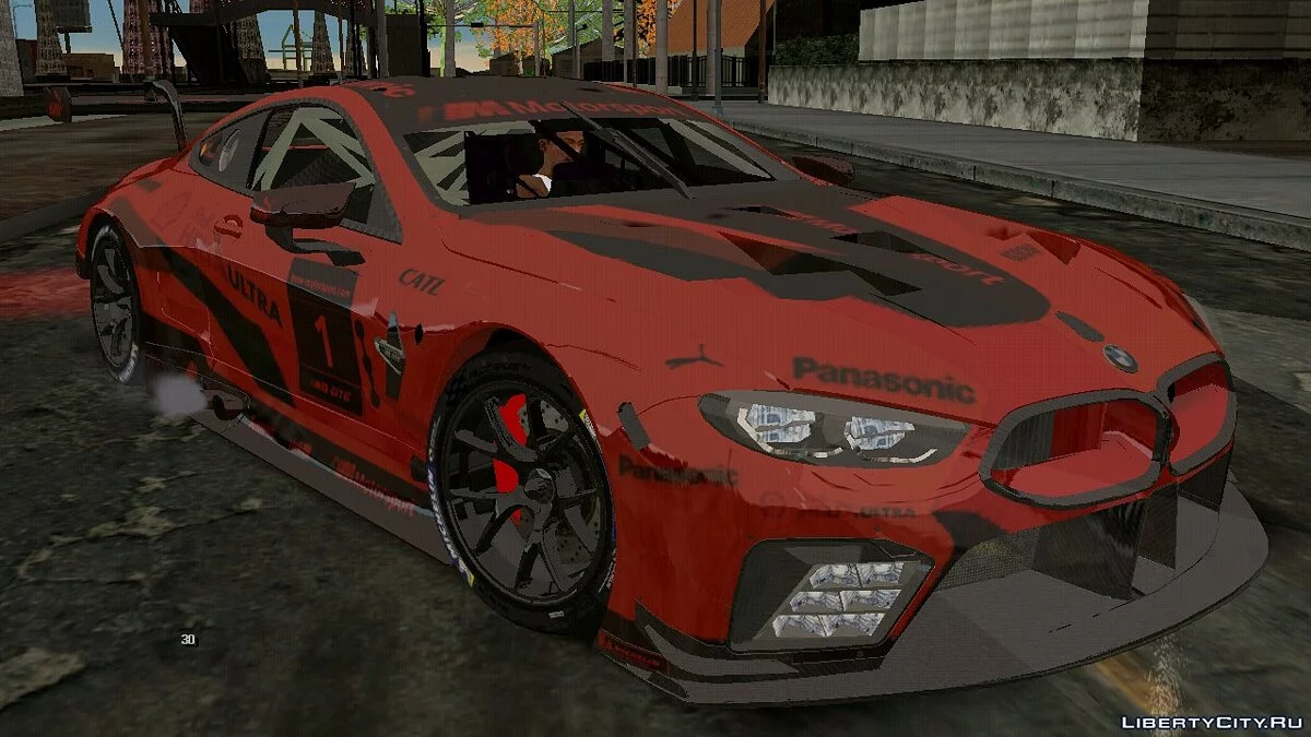 2018 BMW M8 GTE / GTA San Andreas (iOS, Android)