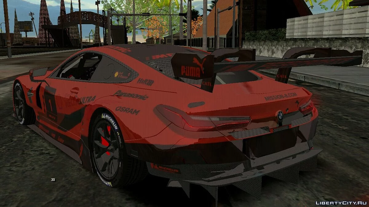 2018 BMW M8 GTE / GTA San Andreas (iOS, Android)