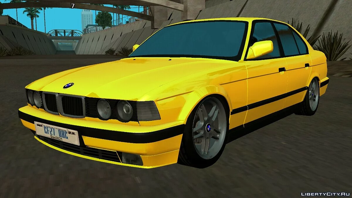 BMW 7 E32 750i v0.2 (apenas DFF) / GTA San Andreas (iOS, Android)
