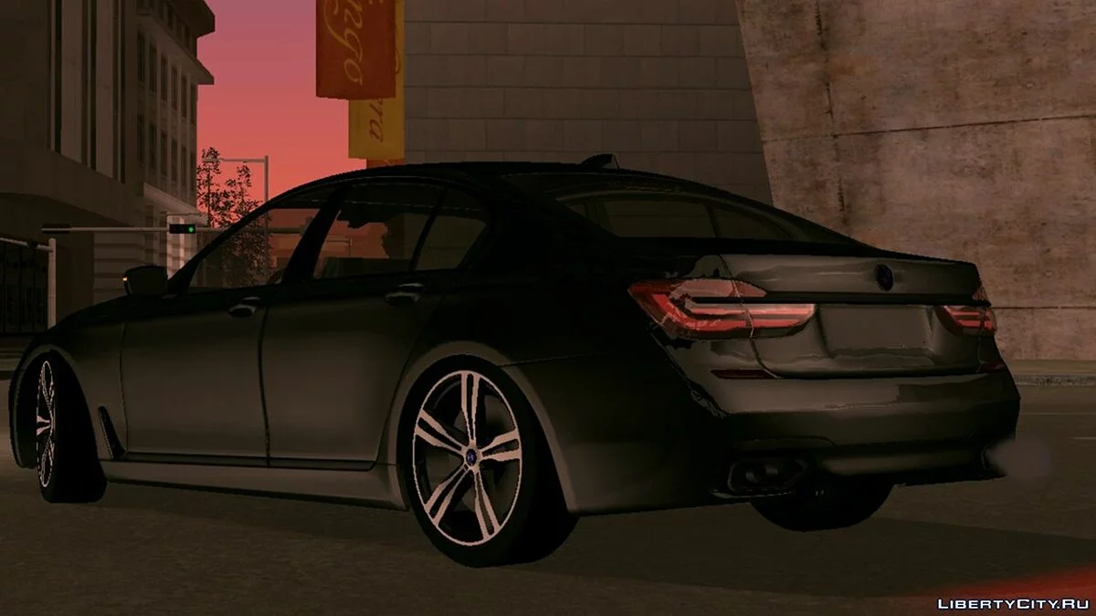 宝马 750li v2 (仅限 DFF) / GTA San Andreas (iOS, Android)
