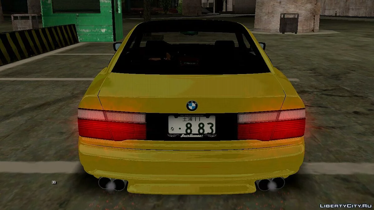 BMW 850CSi / GTA سان أندرياس (iOS، أندرويد)