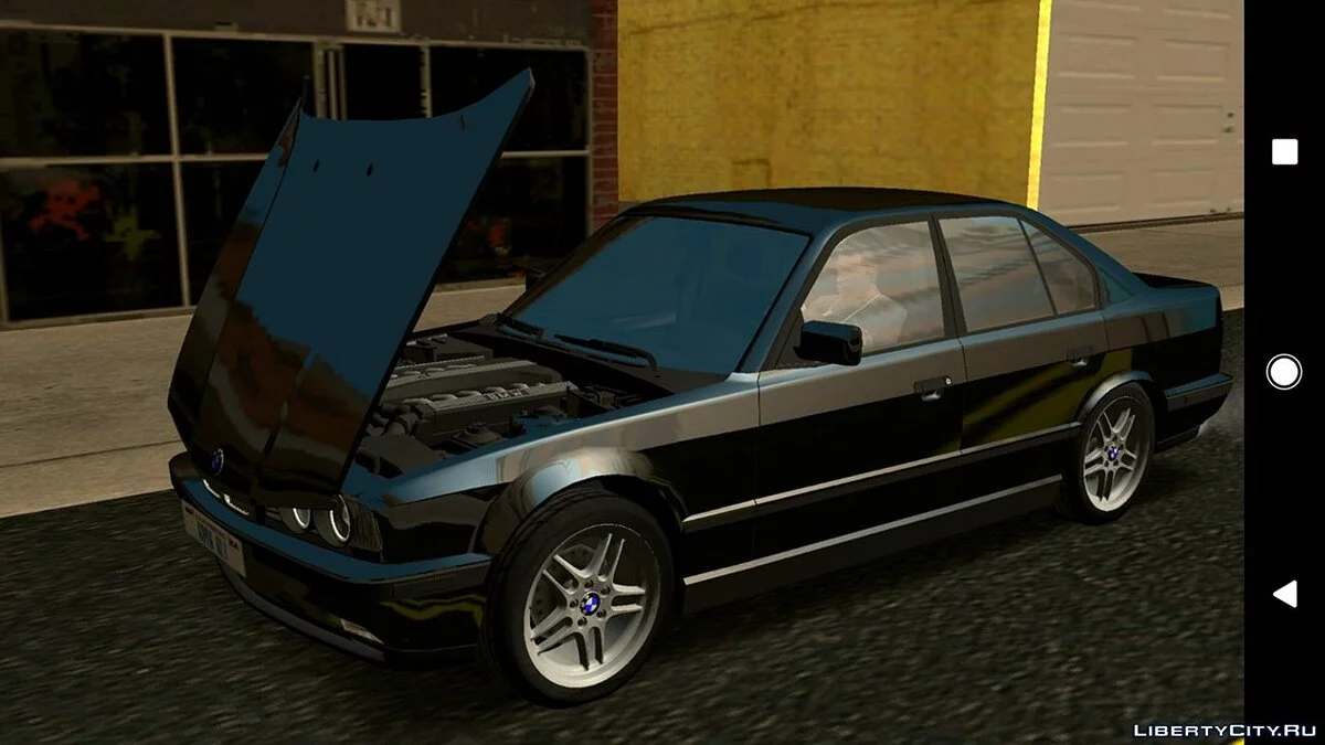 BMW E34 v5.0 (apenas DFF) / GTA San Andreas (iOS, Android)