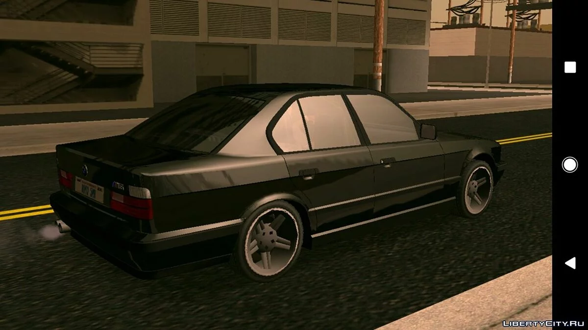 BMW E34 v5.0 (apenas DFF) / GTA San Andreas (iOS, Android)