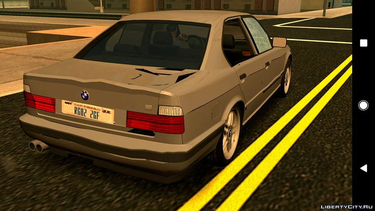 BMW E34 v5.0 (apenas DFF) / GTA San Andreas (iOS, Android)