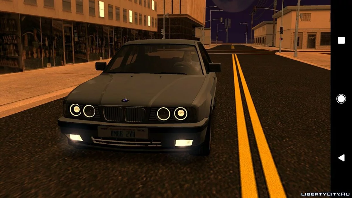 BMW E34 v5.0 (apenas DFF) / GTA San Andreas (iOS, Android)