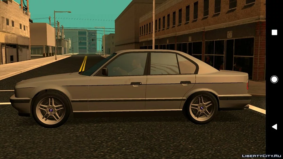 BMW E34 v5.0 (apenas DFF) / GTA San Andreas (iOS, Android)