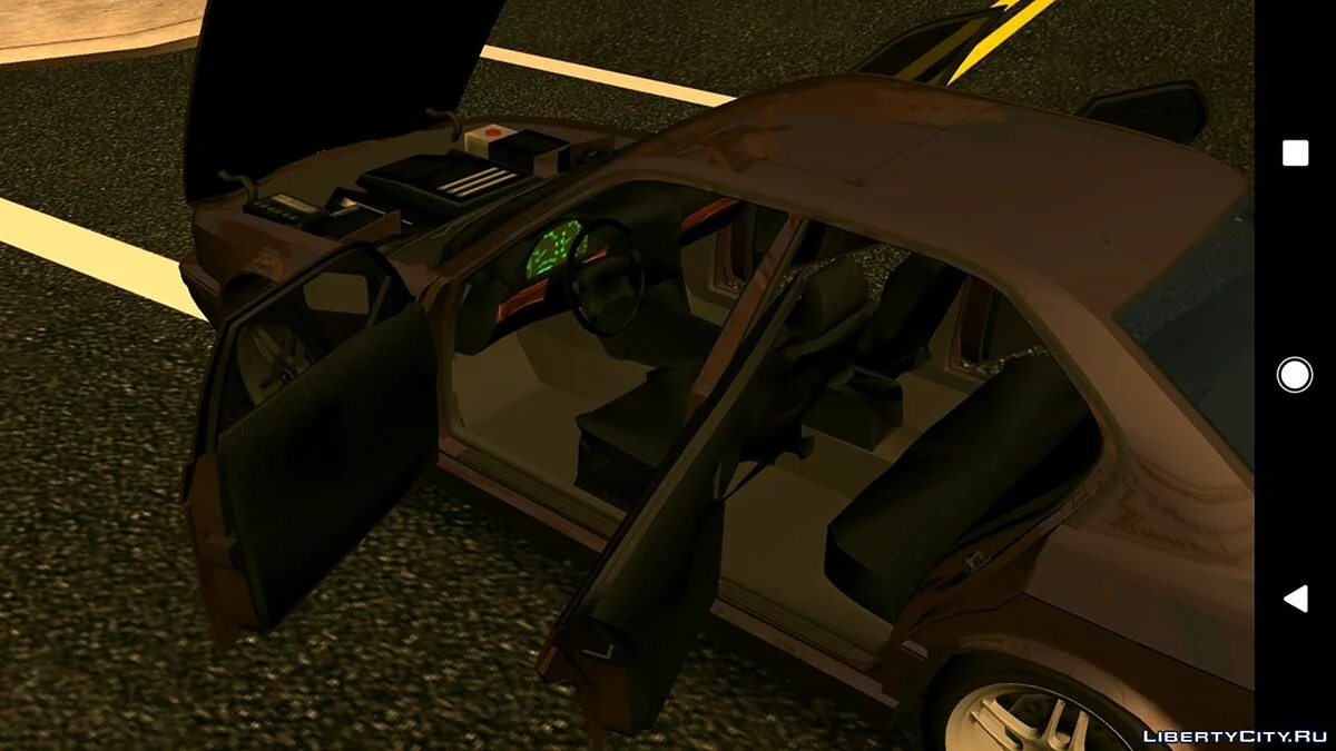 BMW E34 v5.0 (apenas DFF) / GTA San Andreas (iOS, Android)