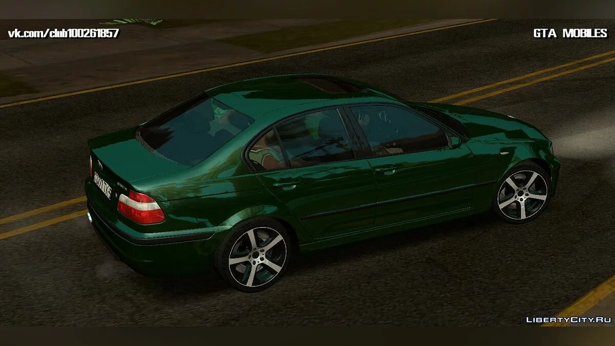 BMW E46 330D / GTA San Andreas (iOS, Android)