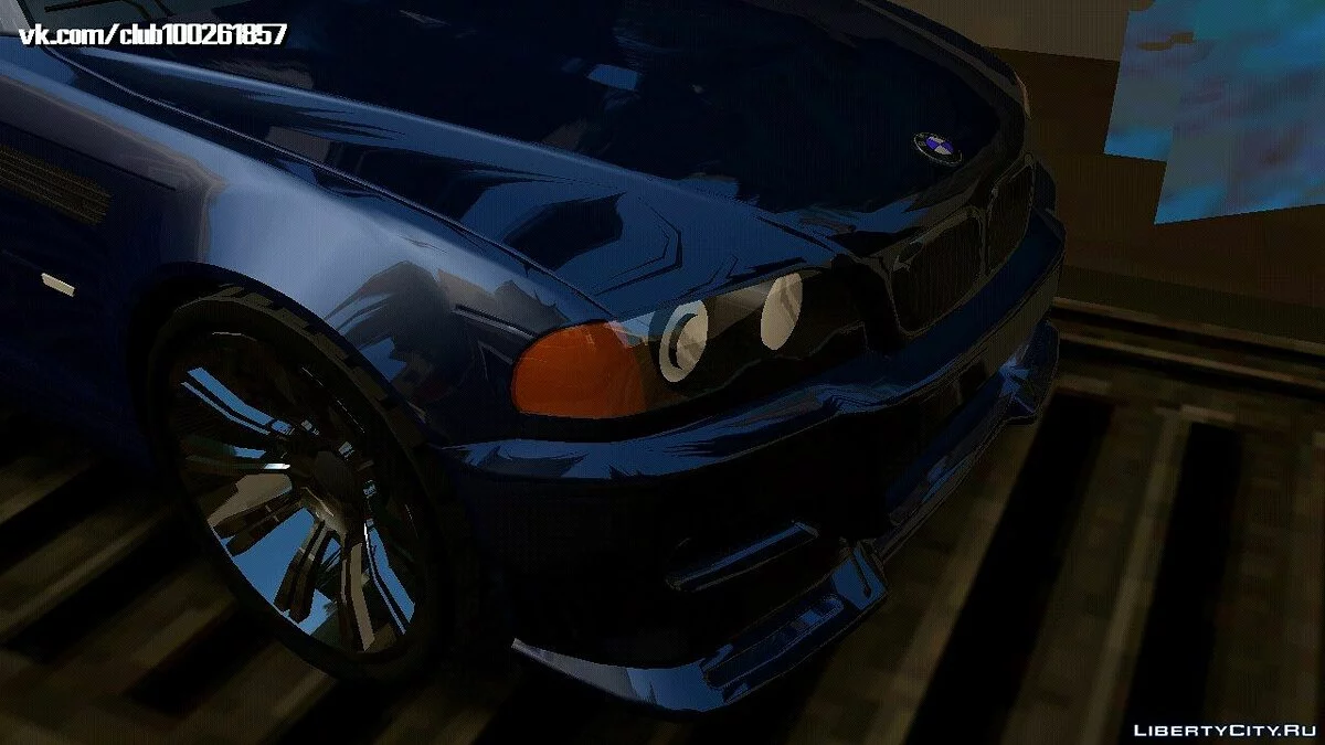 BMW E46 M3 Sport (solo DFF) / GTA San Andreas (iOS, Android)