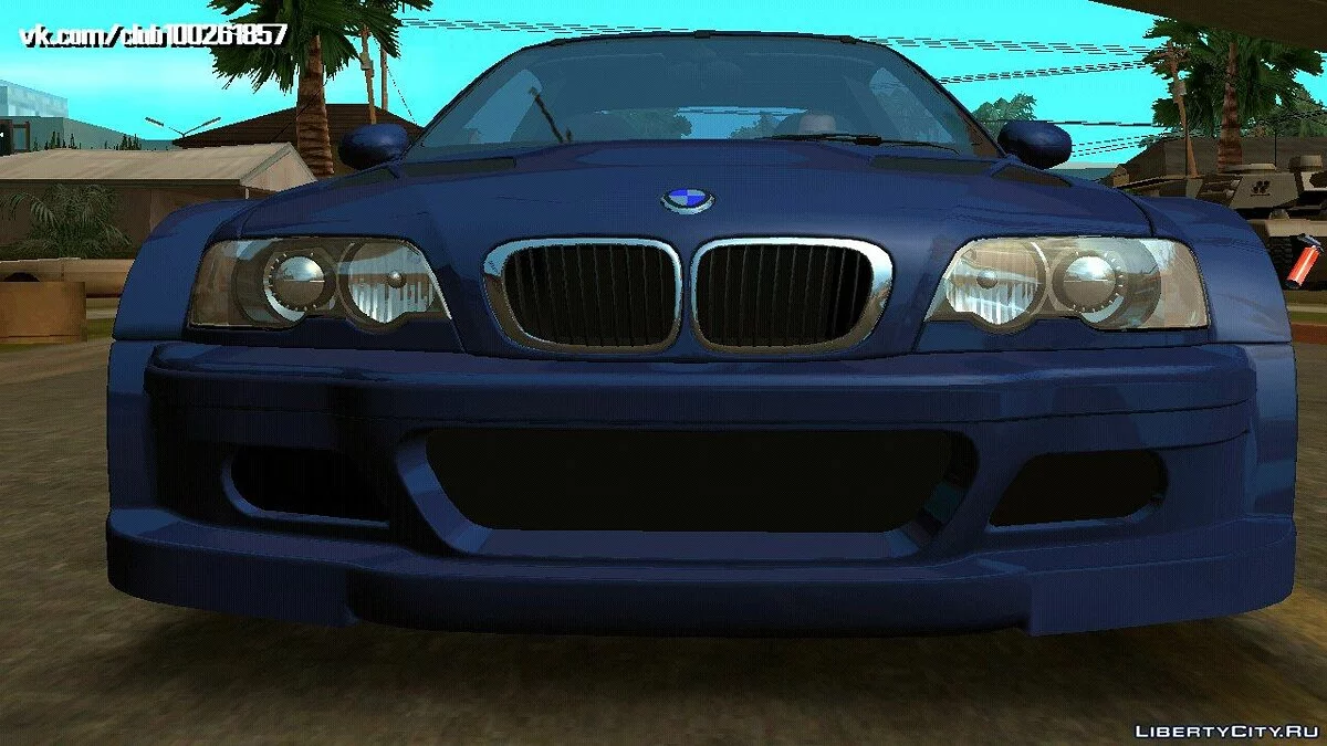 BMW M3 E46 من NFS: Most Wanted (DFF فقط) / GTA سان أندرياس (iOS، أندرويد)