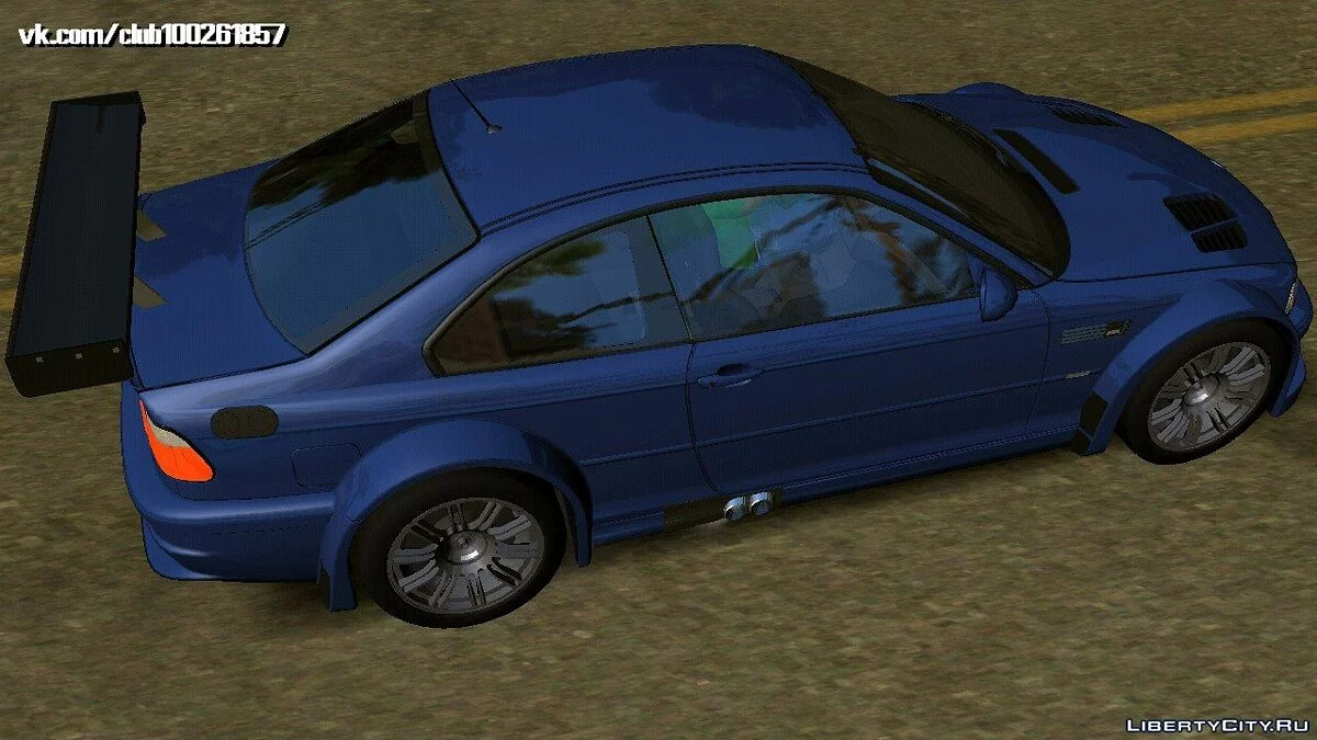 BMW M3 E46 من NFS: Most Wanted (DFF فقط) / GTA سان أندرياس (iOS، أندرويد)