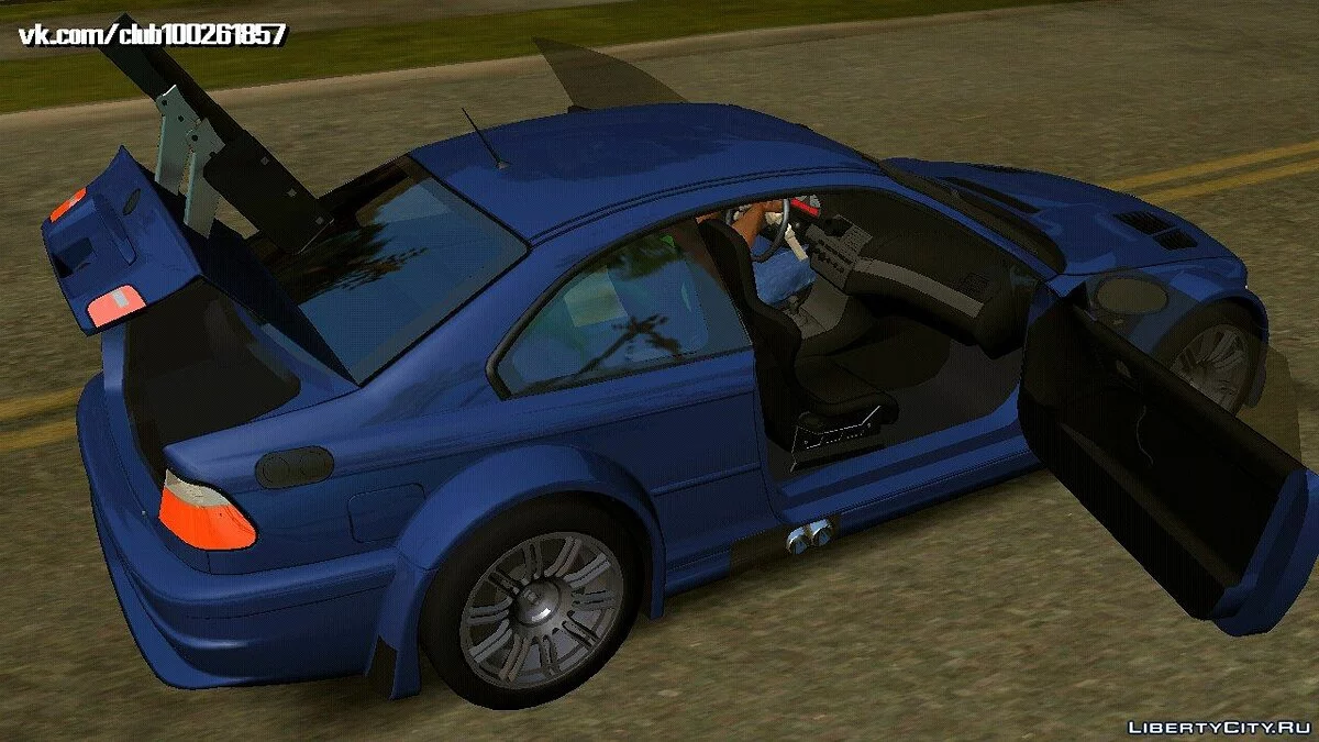 BMW M3 E46 من NFS: Most Wanted (DFF فقط) / GTA سان أندرياس (iOS، أندرويد)