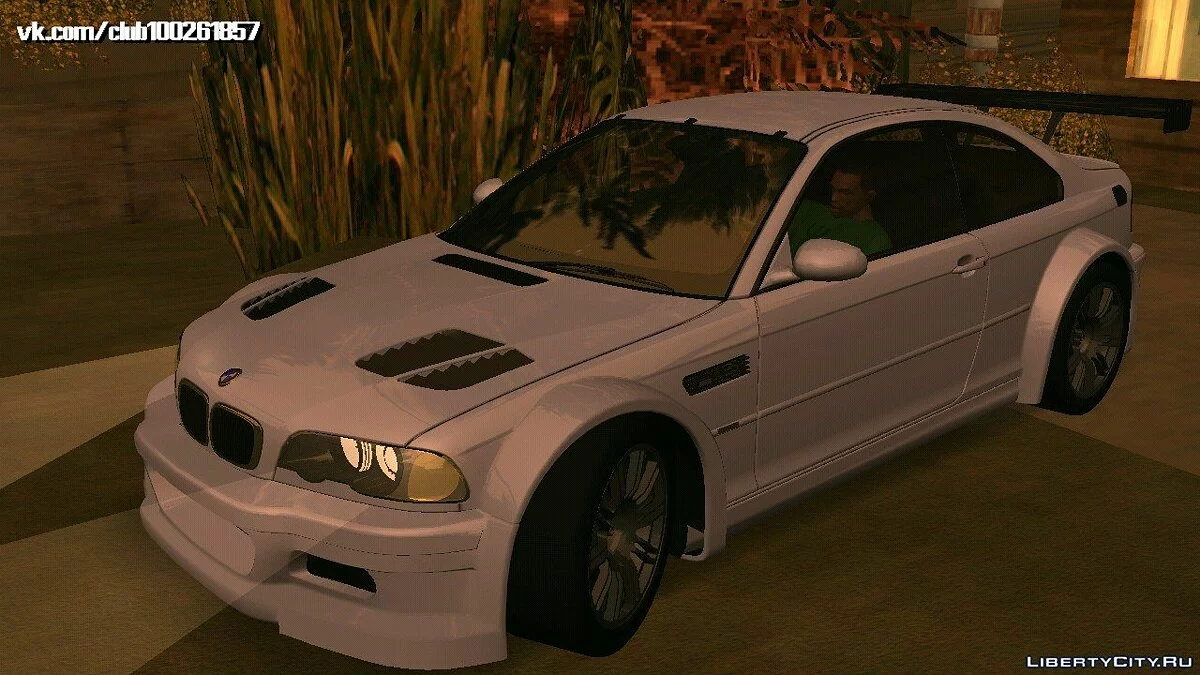 BMW M3 E46 من NFS: Most Wanted (DFF فقط) / GTA سان أندرياس (iOS، أندرويد)