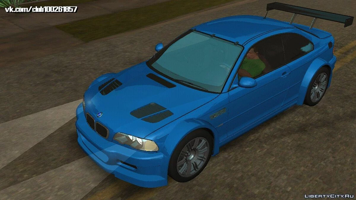 BMW M3 E46 من NFS: Most Wanted (DFF فقط) / GTA سان أندرياس (iOS، أندرويد)