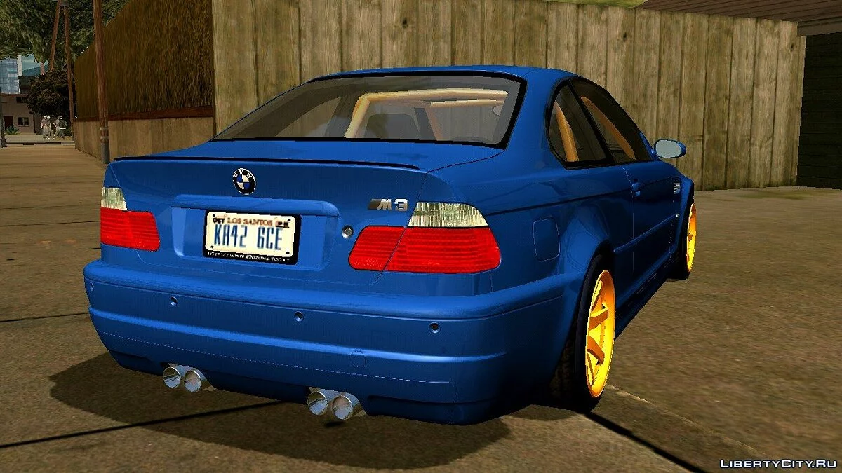 BMW M3 e46 (hanya DFF) / GTA San Andreas (iOS, Android)