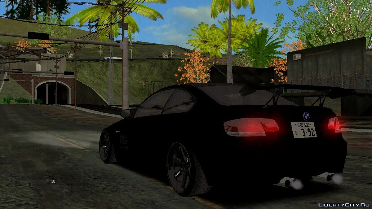 BMW M3 E92 de NFS : The Run (DFF uniquement) / GTA San Andreas (iOS, Android)