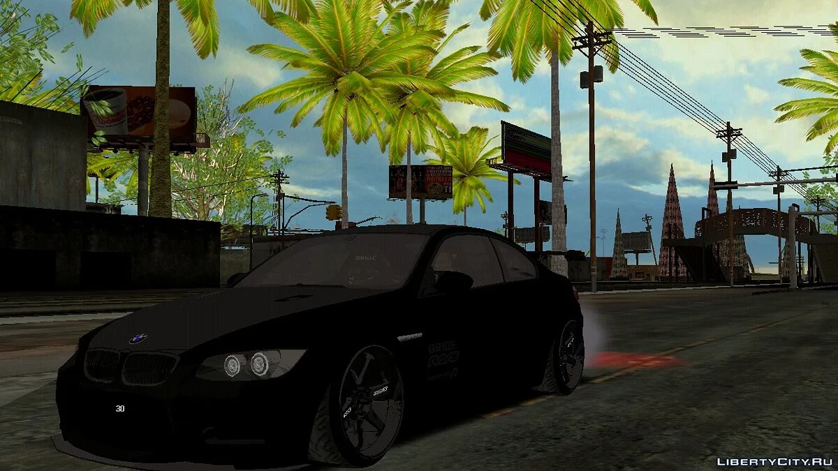 BMW M3 E92 de NFS : The Run (DFF uniquement) / GTA San Andreas (iOS, Android)