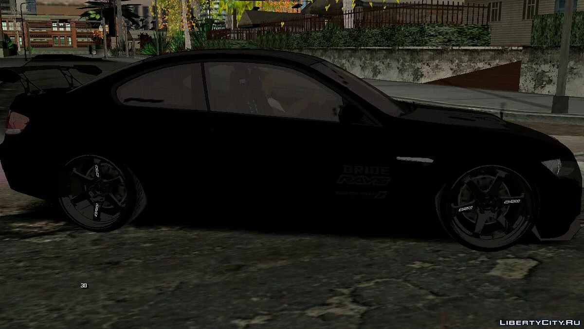 BMW M3 E92 de NFS : The Run (DFF uniquement) / GTA San Andreas (iOS, Android)