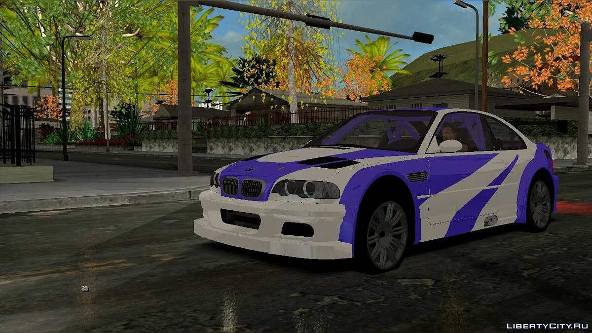 BMW M3 from NFS: Most Wanted (DFF only) / GTA San Andreas (iOS, Android)