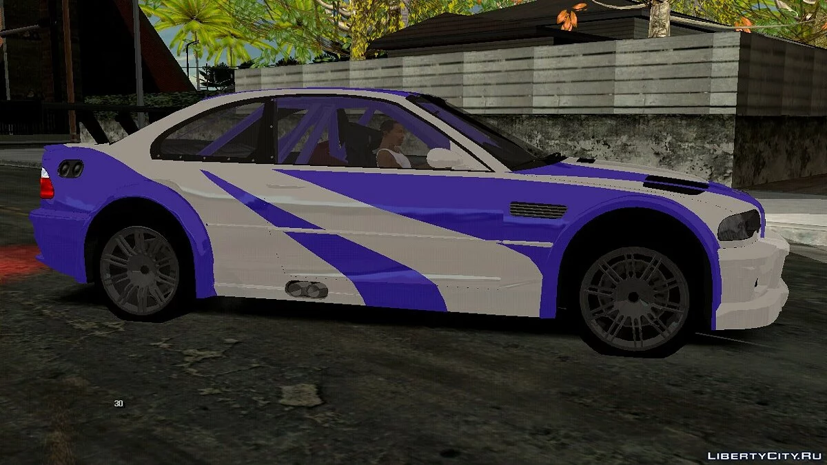 BMW M3 from NFS: Most Wanted (DFF only) / GTA San Andreas (iOS, Android)