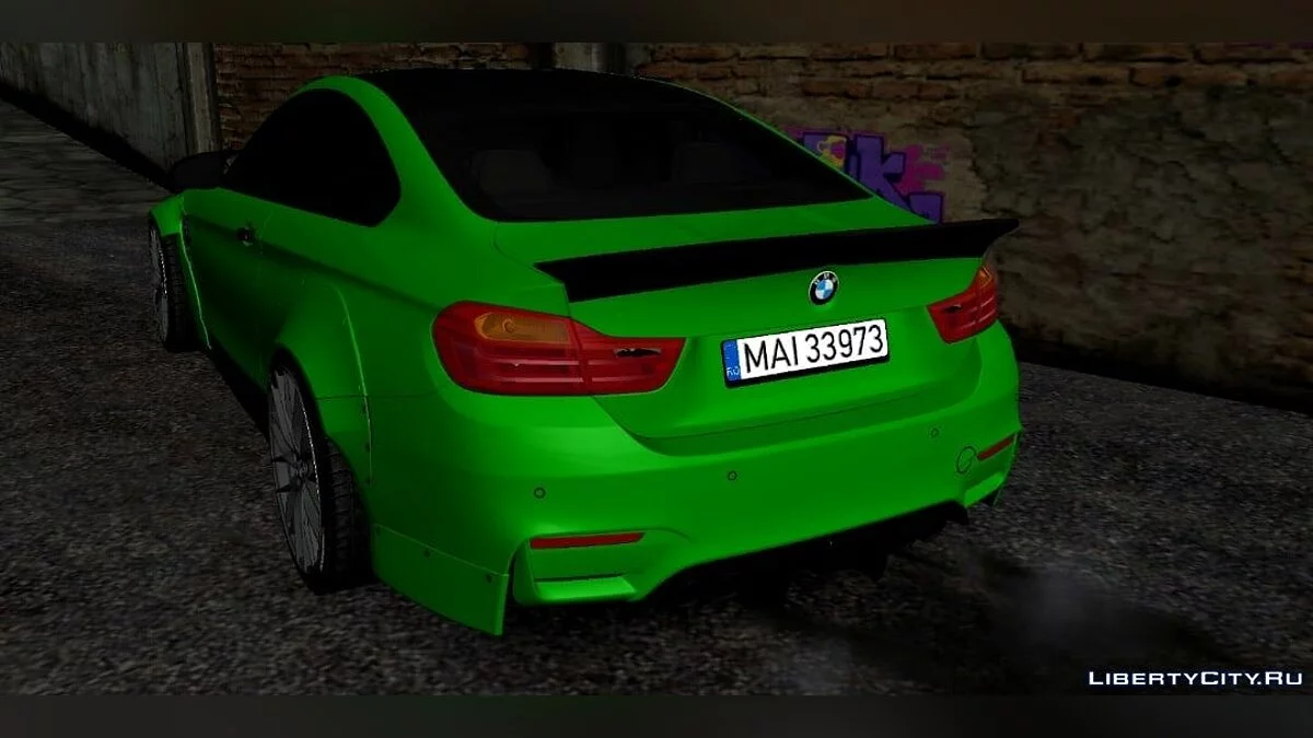Kit de carrocería para BMW M4 / GTA San Andreas (iOS, Android)