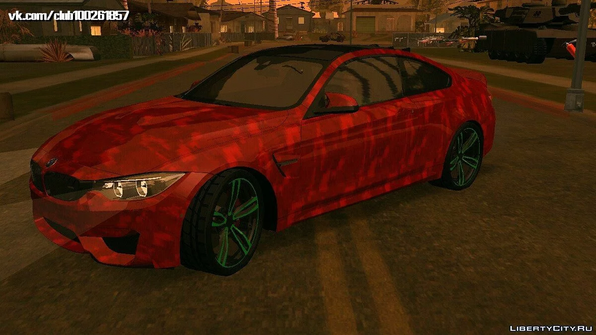 BMW M4 (тільки DFF) / GTA San Andreas (iOS, Android)