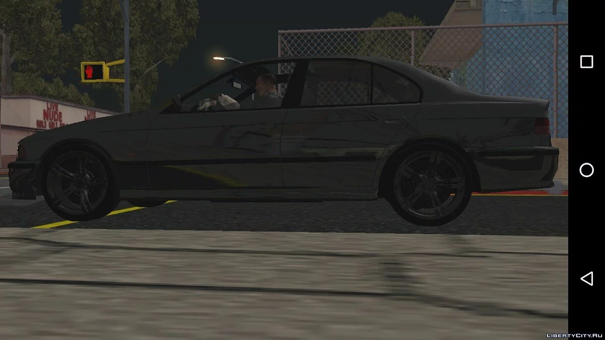 BMW M5 E39 v2.5 (DFF only) / GTA San Andreas (iOS, Android)