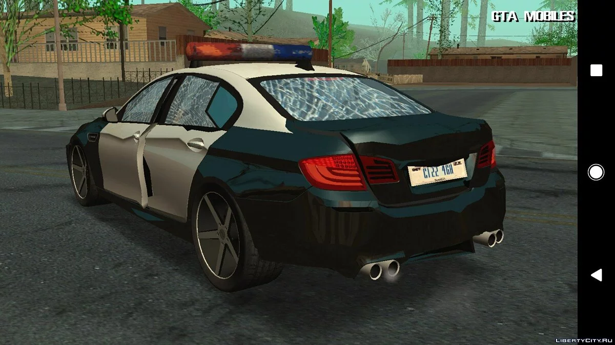BMW M5 F10 Countryside Police (DFF only) / GTA San Andreas (iOS, Android)