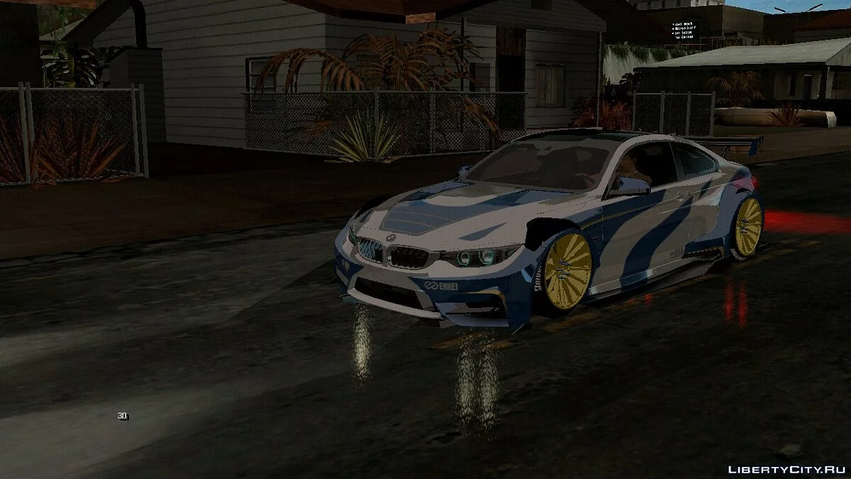 2015 BMW M4 F82 Raijin Kit / GTA San Andreas (iOS, Android)