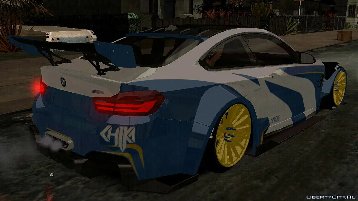 2015 BMW M4 F82 Raijin Kit / GTA San Andreas (iOS, Android)