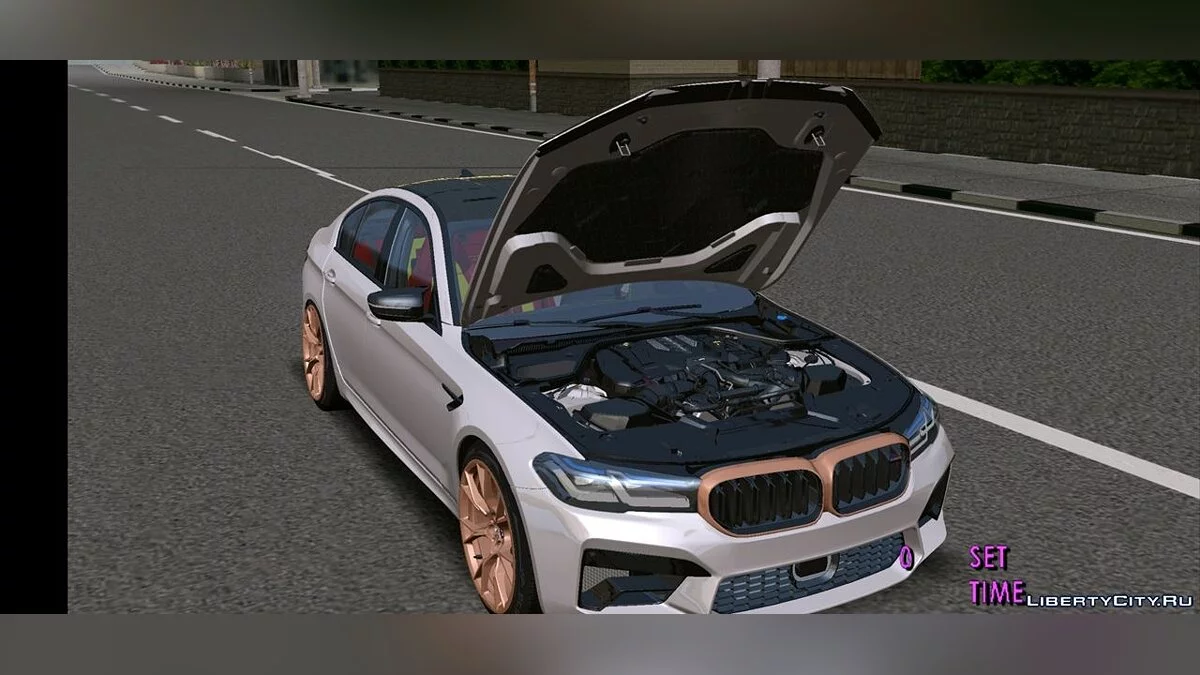 2021 BMW M5cs F90 / GTA سان أندرياس (iOS، أندرويد)