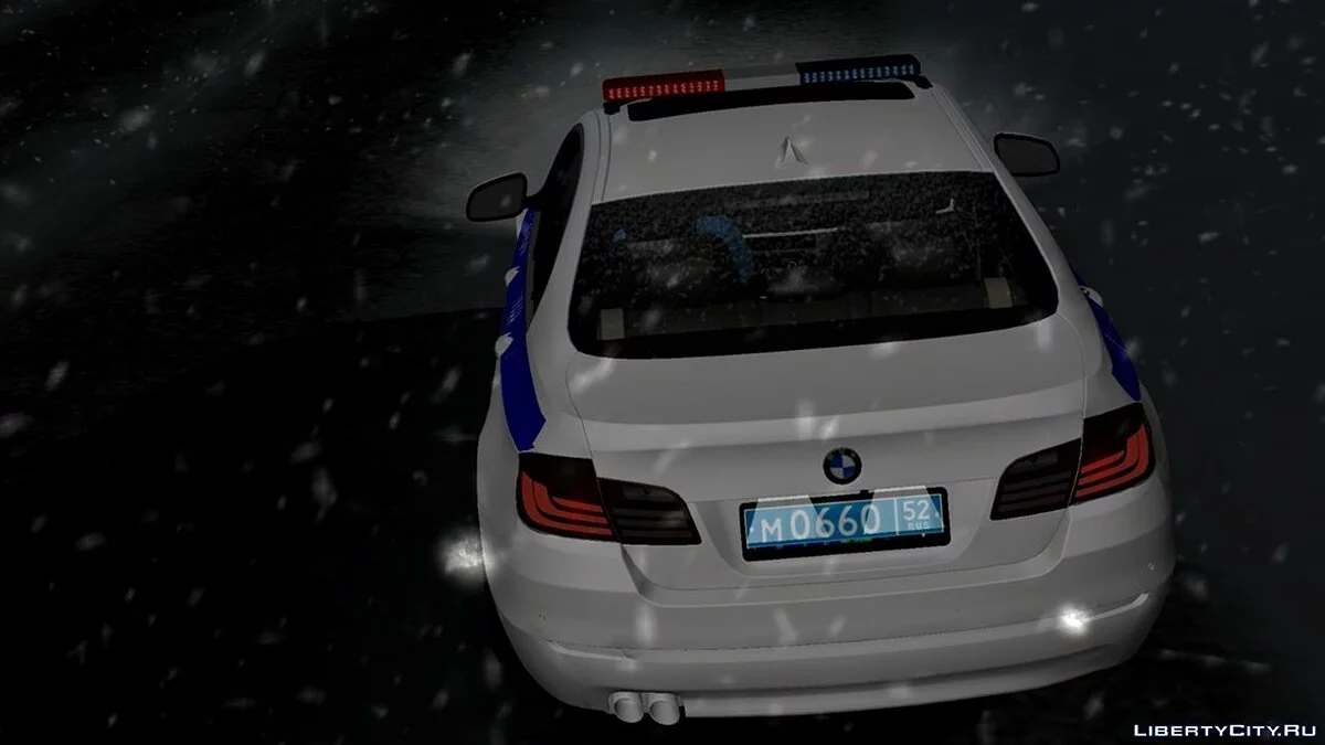 BMW - ДПС (冬季) / GTA San Andreas (iOS, Android)