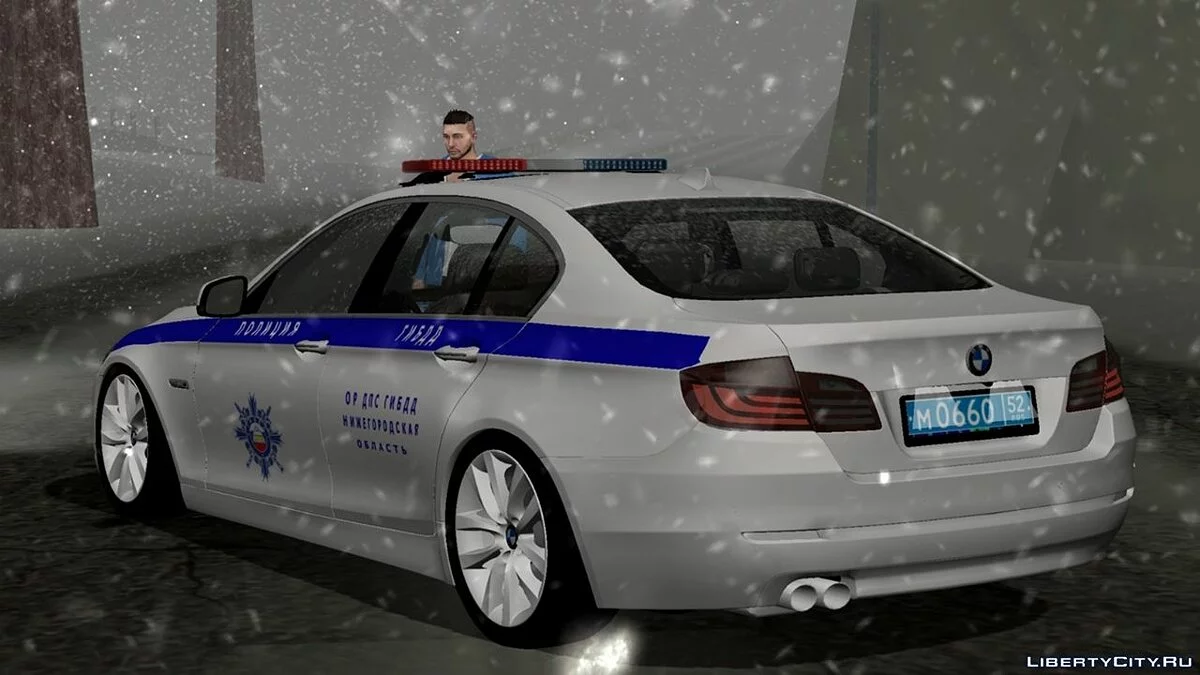 BMW - ДПС (冬季) / GTA San Andreas (iOS, Android)