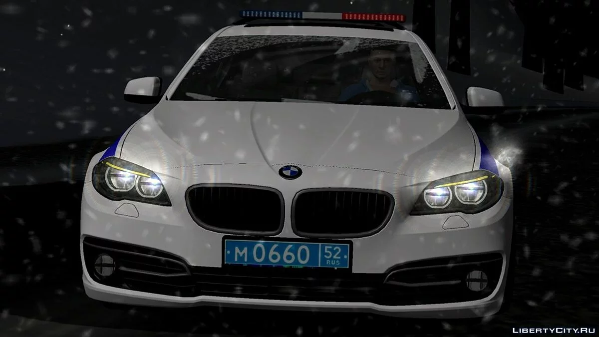 BMW - ДПС (冬季) / GTA San Andreas (iOS, Android)