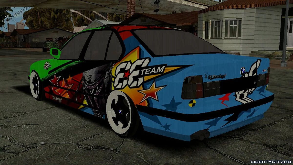 BMW E34 Evil Empire Team / GTA San Andreas (iOS, Android)