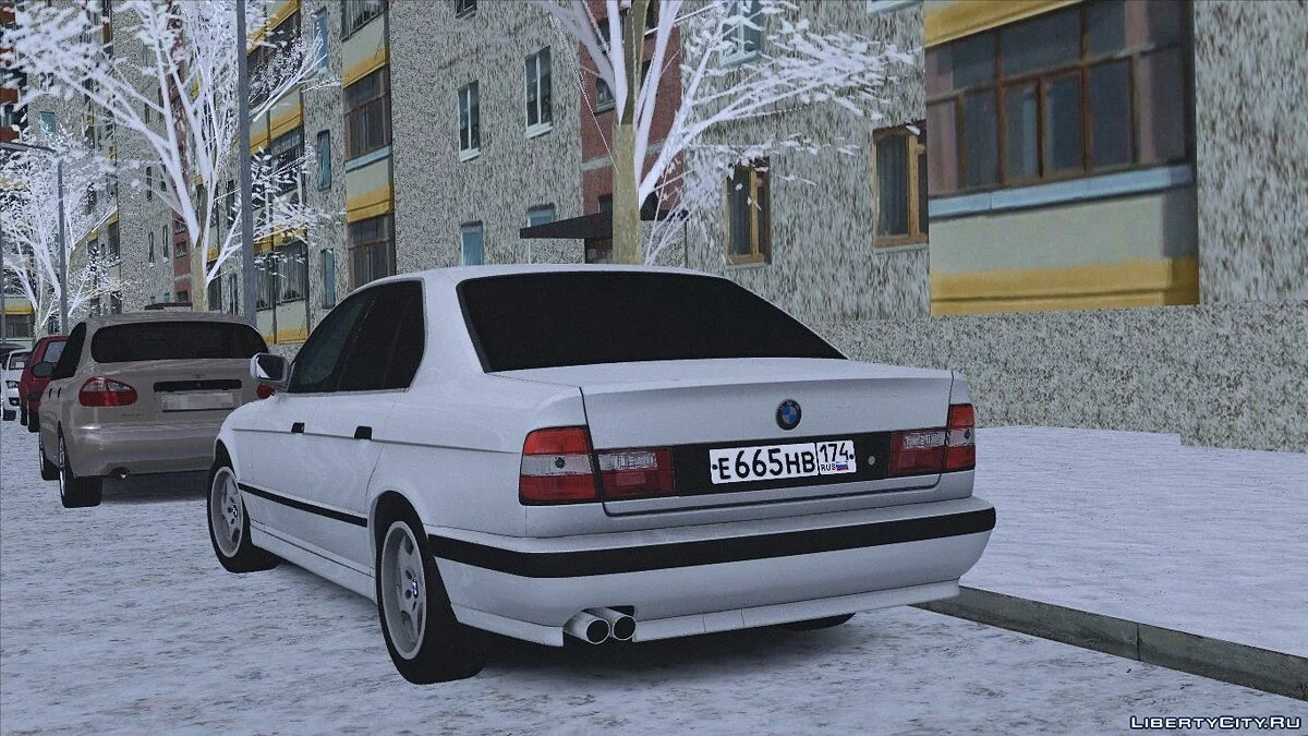 BMW E34 / GTA San Andreas (iOS, Android)